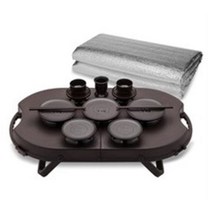 남원목기공예 휴대용 제기세트 14p, 2세트