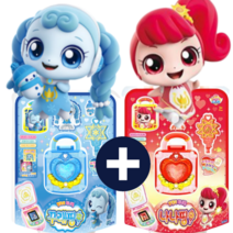 ( 나나핑 + 꾸래핑 ) 로얄 2종 세트 알쏭달쏭캐치티니핑 시즌3 피규어