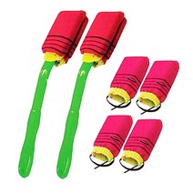 위너리스 양면 때밀이봉2P+리필4P 셀프 등밀이 때타올 바디브러쉬, 1set