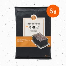 계절품은 [계절품은] 명장 장석준 명란김 (전장김 30g x 6봉), 6개, 없음/없음/없음