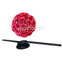 did모니터 광고용모니터 전자메뉴판 인조 인간/아이폰 체계 3d 홀로그램 Led 팬 전시 디지털 간판을위한 고, 한개옵션0