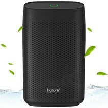 뽀송 공기 제습기 공기처정 전기세 저소음 제습 원룸 업소용 무소음 hysure oz), 검은색, 나는 플러그