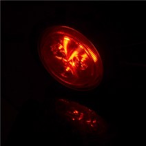 4 개/대 유니버설 2 인치 라운드 사이드 마커 라이트 클리어런스 LED 테일 램프 표시기 깜박이 그로멧 자동, 한개옵션0