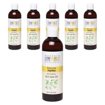 아우라카시아 내추럴 스킨 케어 오일 밸런싱 호호바, 473ml, 6개