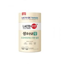 종근당건강 락토핏 생유산균팜 프로바이오틱스 아연 셀렌 60포