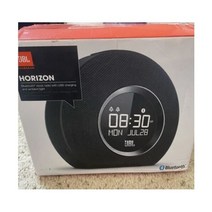 JBL 호라이즌 블루투스 Clock Radio 스피커 엠비언트 라이트 - 블랙
