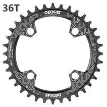 Deckas-94 + 96BCD 라운드 34/36/38/40/42/44T MTB 산악자전거 체인링 시마노 알리비오 M4000 데오레 M612, 03 Round 36T