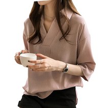 리더스타 여성블라우스 여성셔츠 루즈핏 셔츠 블라우스