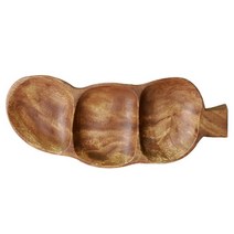 나무 간식접시 3구 업소용 마른안주 사탕 견과류, 기본