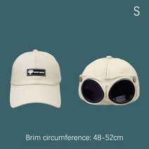 100%고글비행가 모자 여름 개성 안경 야구 여성 남여 선글라스 남성 소년 S/M 크기, 02 -BGS