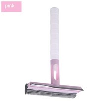 유리 청소 도구 양면 분해 막대 창 클리너 걸레 스퀴지 와이퍼 물 스프레이 병 포함, 03 pink