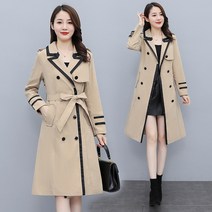 빅 카라 포인트 롱 트렌치 코트 자켓 루즈핏 BC109156WD