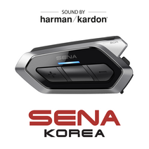 세나 50R 하만카돈 사운드 싱글팩 버튼 타입 메시 인터콤 블루투스 헤드셋 4자 블루투스 인터콤 50R-02