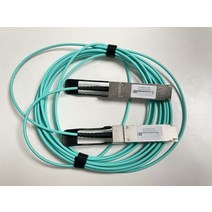 100G QSFP28 액티브 광 케이블 AOC 5M, 01 은