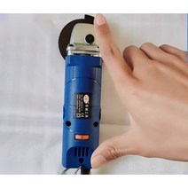 미니 코너 그라인더 소형 커팅 머신 마이크로 그라인더, 파란색 속도 조절(톱날 2개 추가)
