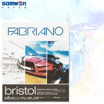 A3파브리아노 브리스톨스케치북B02/250g 20매 297x420mm 좌단제본/유화용스케치북/A3스케치북, B02