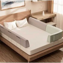 아기침대 범퍼가드 쿠션 낙상방지 침대안전가드, 그린 1.8m