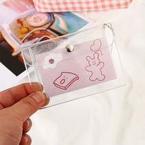 PVC 카드 지갑 홀더 가로형
