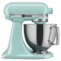 키친에이드 KitchenAid KSM150PS 4.7 L 5 쿼트 . 아티잔 시리즈 스탠드 믹서기, Ice Blue_Mixer, Ice Blue, 1개