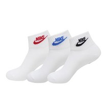 나이키 나이키 에브리데이 에센셜 양말 앵클 삭스 중목 DX5074-911, L(270-300mm)