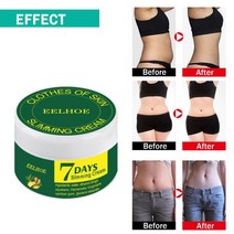 셀룰라이트 크림 없애는방법 피하지방 제거 Eelhoe 7 일 생강 슬리밍 연소 안티, 10g