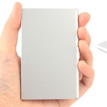 기본 메탈 명함 케이스 심플 휴대용 명함 지갑 명함집