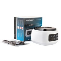 왁싱뭐머기 전기 왁스 히터 제모 워머 기계 500ML 대형 공간 디핑 포트 왁스-LCD 화면 디스플레이로 빠른, 02 Eu 플러그, 01 Only Machine