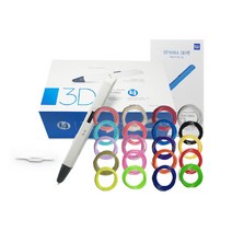 3D펜 RP800A 화이트 친환경소재 PLA 고급형 쓰리디펜 스마탭IOT, 02. 3D펜 + PLA 5M 20개