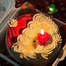 [당일배송] 하피블리 크리스마스초 클래식초, 루돌프코초, 1개, 레드