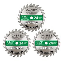 디월트 아토믹 전동 원형톱 DCS571B + 톱날 세트, 4.5인치 24T 톱날3개