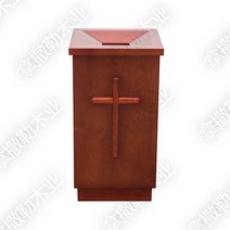 십자가헌금함 교회 헌금함 원목 심플 모금함