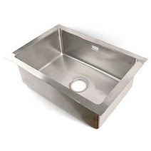 업소용 싱크볼 씽크볼 언더 싱크대 설거지통 0.7T 중, 매립형싱크볼 0.7T_90x40cm 반품불가