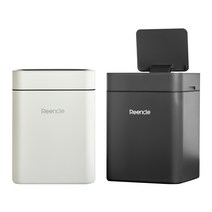린클 자동센서 스마트휴지통 자동쓰레기통 22L, 베이지, 1개