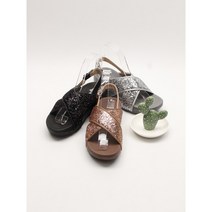 [아이슈즈] 여성 반짝이 슬리퍼 샌들 97507