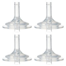 하이비 더블하트 그로미미 유피스 호환 2단계 교체용 빨대꼭지 투명 2p, 2개입