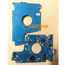 하드 드라이브 PCB 컨트롤러 G0034A 도시바 2.5 인치 USB 3.0 hdd 데이터 복구 수리 MQ04UBB400 MQ04UBD200