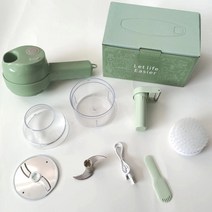 핸디형 탕파절단기 자동 마늘 파 야채 채썰기 다지기 파써는기계