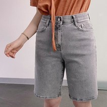 데미지 워싱 5부 청반바지 HOWLUK 하우룩 8003