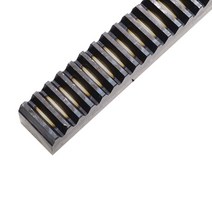 웜기어 감속기 모터 HLTNC 2Pcs 1Mod 1 모듈러스 12x12x500mm 고정밀 기어 랙 스틸 + M 25 치아 30 피니언, 06 40 치아_01 6mm