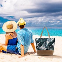 여성용 대형 비치 백 방수 경량 토트 컴퓨터 코드 정리 케이스 전자, [04] E, 04 E