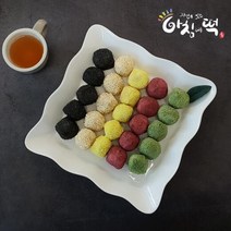 아침에떡 [아침에떡] 오색경단 1.5kg (20g x 75개), 2박스