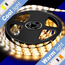 LED 스트립 플렉시블 모션센서 간접등 무드등 주방 캐비텟 계단등, LED 180구 3M 밝기조절_백색