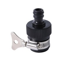 14-22mm 범용 수도꼭지 호스 연결 탭 아답터 커넥터 세차 정원 가드닝 연장 수전탭, 1개