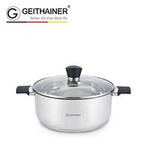 [마리오아울렛] [가이타이너] 가이타이너 트라움 인덕션 스텐 양수 냄비 24cm, 1개, 트라움 양수 24cm/단품