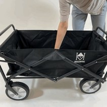 원터치 접이식 캠핑웨건 다용도 웨건 감성 캠핑용 캐리어 카트 왜건 5종, 핑크, 1개