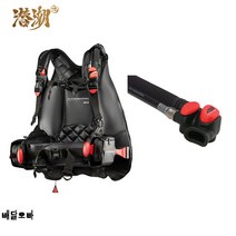 bcd 스쿠버다이빙 atomic 아토믹 BC2 하이퍼 PVC 자켓형 백플레이트, BC2+Ai SS INFLATOR