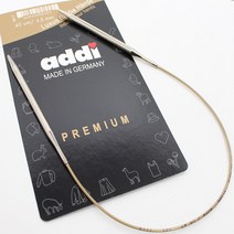 더울 목도리 뜨개 털실 가방 바늘 부자재 줄바늘 아디줄바늘40cm, 6.0mm