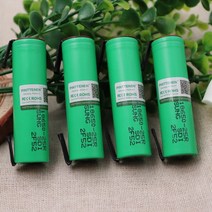 삼성 18650 오리지널 리튬 배터리 INR18650 25R 20A 방전 2500mah 배터리 100, 3.4 PCS, 3.4PCS