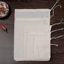 젊은이마켓 국산 삼베주머니 약재망 국물팩 거름망, 4호