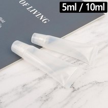 휴대용 비비크림 화장품 짜쓰는 리필통 5p 빈통 헬스장 출장 리필용기 샘플, 1개, 10ml